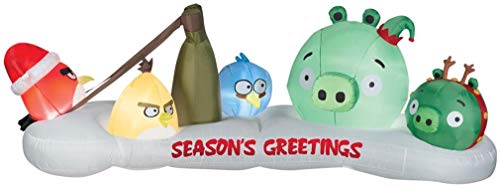 Angry Birds Christmas Inflatable